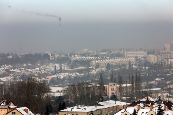 Smog w Kielcach największy w Polsce!