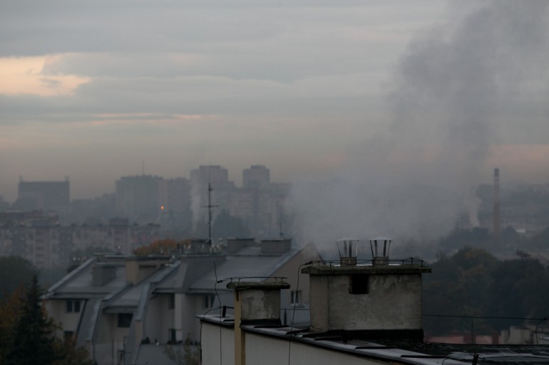 Ależ smog nad Kielcami!