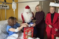 Mikołajkowa niespodzianka dla najmłodszych pacjentów