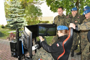 Żołnierze jeździli na 