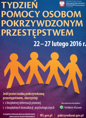 Tydzień Pomocy Osobom Pokrzywdzonym Przestępstwem