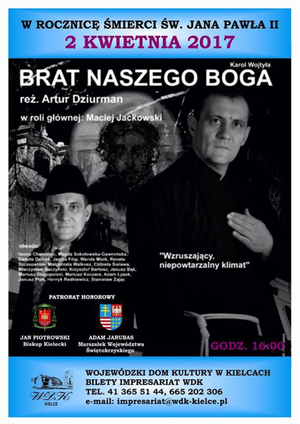 Sztuka na podstawie tekstu papieża. Po raz pierwszy w Kielcach