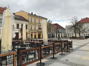 Pierwsze ogródki letnie stanęły na Rynku