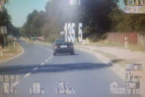 [VIDEO] O 85 km/h za szybko
