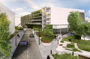 [WIZUALIZACJE] Powstanie parking przy dawnym kinie Romantica