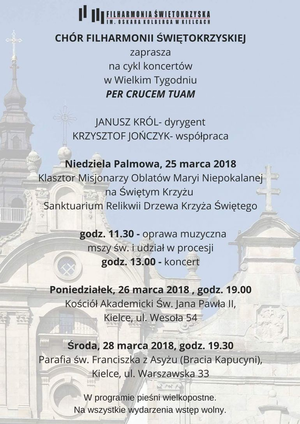 Koncerty pieśni wielkopostnych