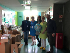 Skrzydlaci zakupili kolejny sprzęt dla małych pacjentów