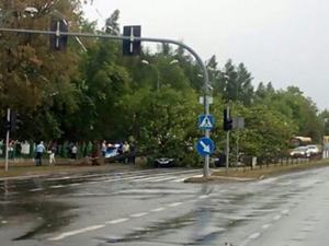 Wichury nad regionem. Blisko 40 interwencji straży