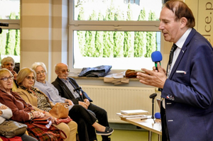 [FOTO] Trwają Dni Lwowa w Kielcach. Prof. Stanisław Nicieja opowiadał o rozpoczęciu wojny na Kresach