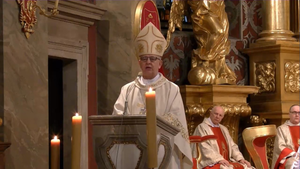 Biskup Jan Piotrowski rozpoczął obchody Triduum Paschalnego