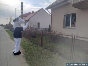 [VIDEO] Koziołek Spoko z wizytą u 5-latka