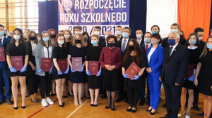 Marszałek Elżbieta Witek we Włoszczowie