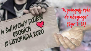 Dziś obchodzimy Światowy Dzień Ubogich