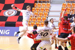 Rozkręcali się pół godziny. Pewny triumf Łomży Vive w Kwidzynie