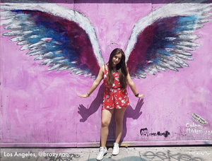 Anielskie skrzydła ozdobią ścianę hali sportowej przy ul. Żytniej