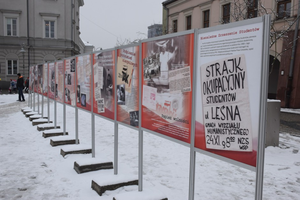 Wystawy o „Solidarności” i stanie wojennym na Rynku