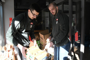 Zawodnicy Łomży Vive zaangażowali się w pomoc Ukrainie. Wśród nich Karaliok i Kulesz