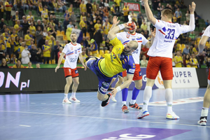 Łomża Vive zdecydowanie lepsza od Azotów. Wielki mecz Karalioka