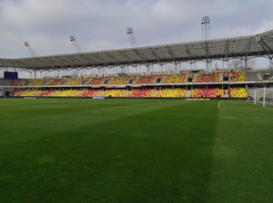 Suzuki Arena gotowa. Śniegu ma nie być, ale traktorki są w gotowości
