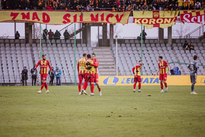 Korona grała, a później walczyła. Lechia pokonana