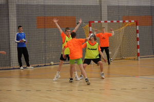 [FOTO] Rozgrywający Barlinka Industrii z kolejną ciekawą inicjatywą dla młodych szczypiornistów