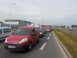 Uwaga kierowcy! Korki na Krakowskiej