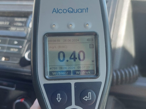 Pijany i z zakazem jazdy wpadł w ręce policjantów