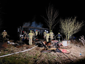 Kolejne tragiczne pożary w regionie. Nie żyje starszy mężczyzna