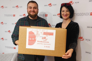 Zbiórka żywności w Radiu eM Kielce