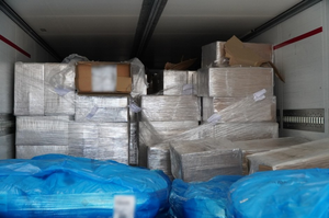 [WIDEO] Nieudany przemyt. Zamiast chusteczek… papierosy bez akcyzy