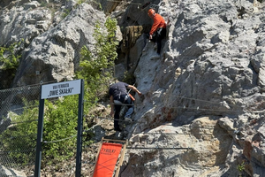 [FOTO] W Kielcach powstała pierwsza w Polsce „Via Ferrata”