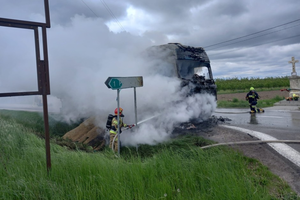 Uwaga kierowcy – zablokowana Droga Krajowa nr 9