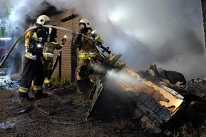 [AKTUALIZACJA] Tragiczny pożar w powiecie ostrowieckim. Nie żyje seniorka