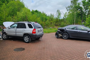Nietrzeźwy rajd po szpitalnym parkingu. 40-latek wydmuchał prawie cztery promile