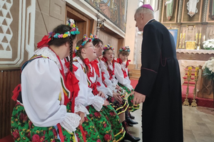 Niepełnosprawni spotkali się w Masłowie. Uczcili rocznicę wizyty Jana Pawła II