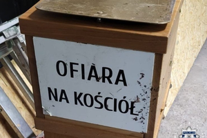 Ukradli skarbonę z datkami parafian. Dwie osoby za kratkami