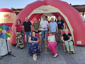 Zapraszamy do studia plenerowego Radia eM Kielce w trakcie Święta Kielc!