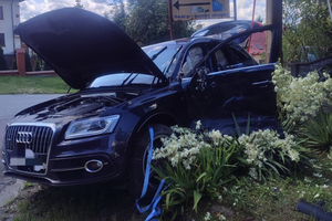 Wypadek w miejscowości Wiązownica Kolonia. Trzy osoby w szpitalu