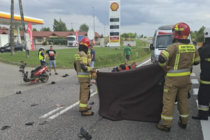 Tragiczny wypadek w Klimontowie. Nie żyje jedna osoba