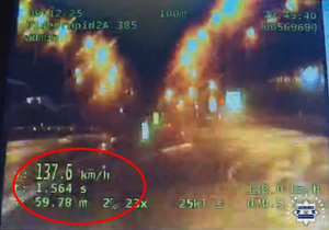 13-latek urządził sobie przejażdżkę samochodem mamy. Jechał 88 km za szybko