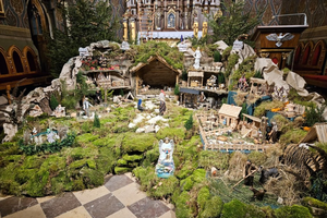 Wyjątkowa szopka neapolitańska i żywa szopka w parafii Szaniec