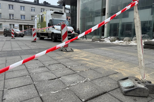 [FOTO] Utrudnienia dla kierowców w centrum miasta