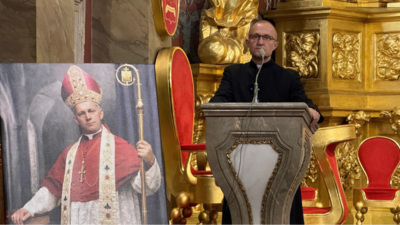 Wykład o młodości biskupa Kaczmarka w kieleckiej katedrze
