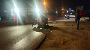 Pijany kierowca potrącił rowerzystę na pasach 