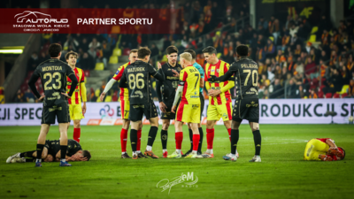 [GALERIA] Chłodny remis w piątkowy wieczór. Korona podzieliła się punktami z Jagiellonią