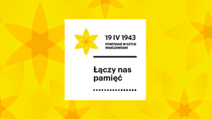 Akcja „Żonkile” – obchody 83. rocznicy powstania w getcie warszawskim