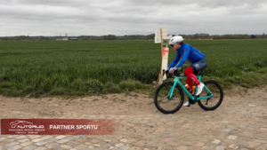 Mateusz Błaszak wziął udział w słynnym wyścigu Paryż-Roubaix