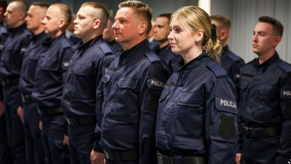 13 nowych policjantów w garnizonie świętokrzyskim