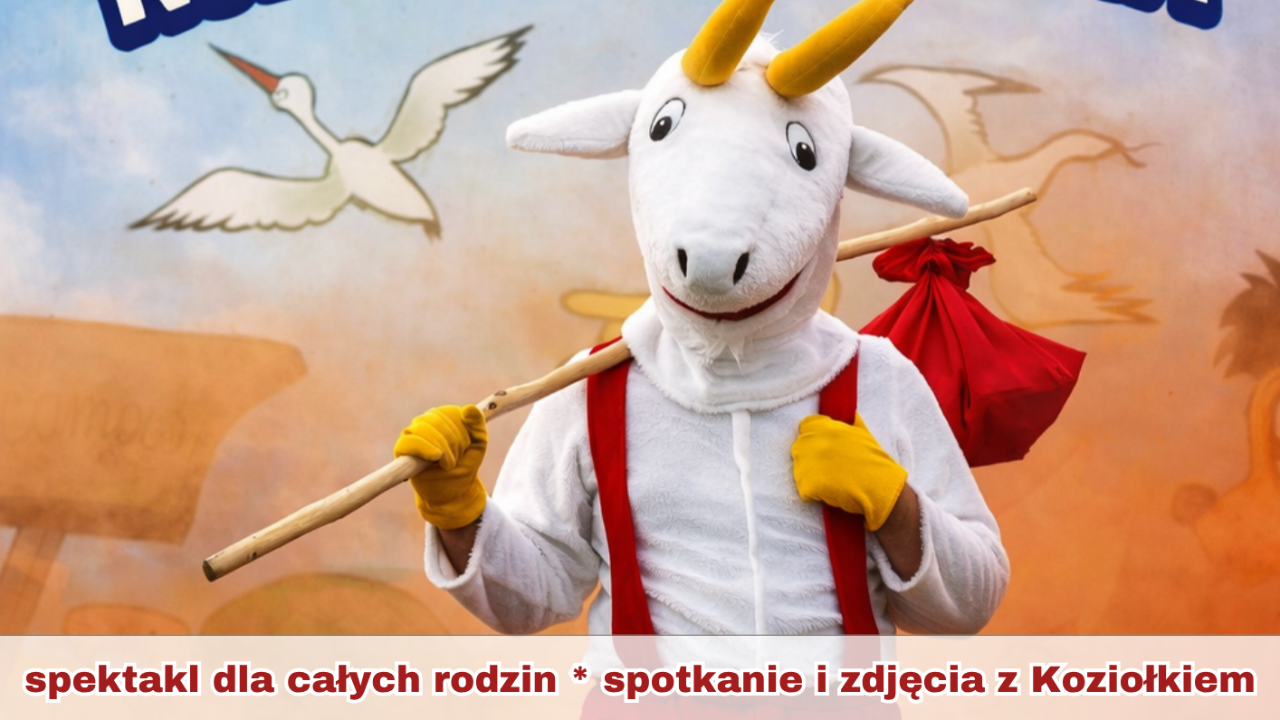 „Przygody Koziołka Matołka” – spektakl w „Szklanym Domu” w Ciekotach
