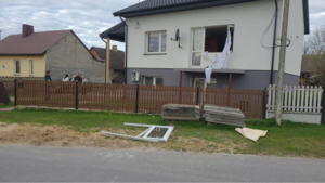 Wybuch gazu w miejscowości Trzemoszna